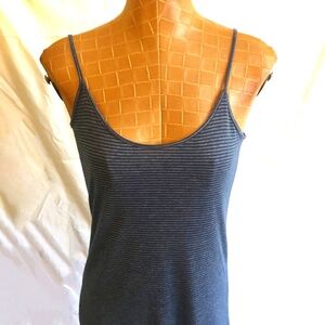 NWOT Maxi Length Striped Tank Style Dress